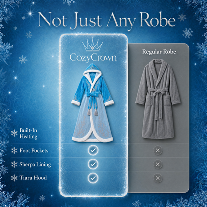 Cozy Crown Heated Robe