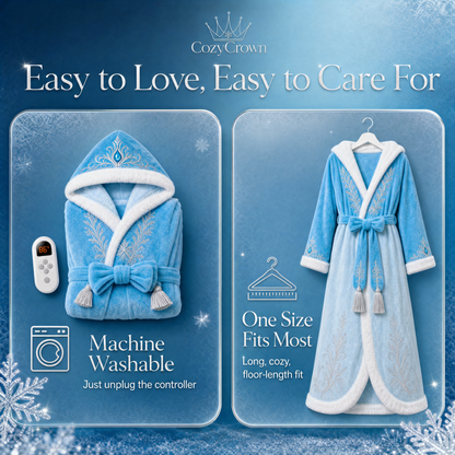 Cozy Crown Heated Robe