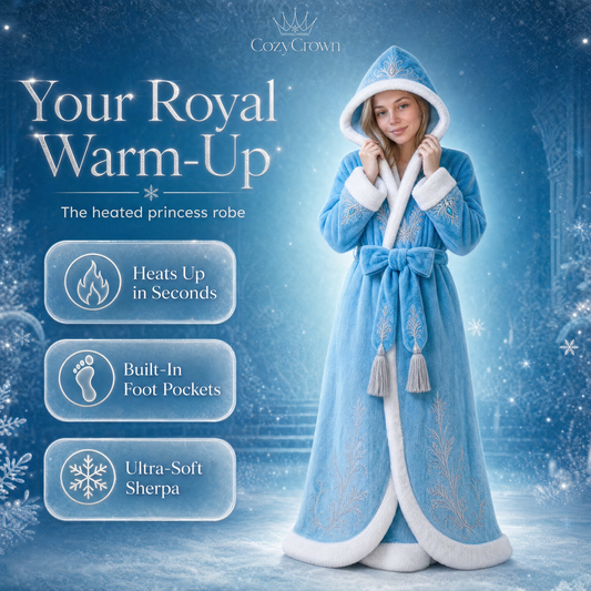 Cozy Crown Heated Robe